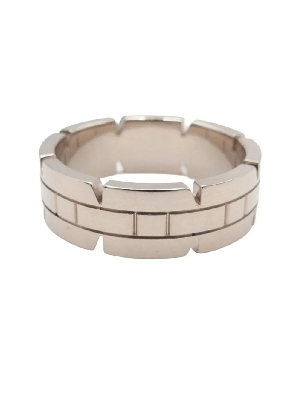 Cartier Tank Francaise White Gold 18K 60 Ring